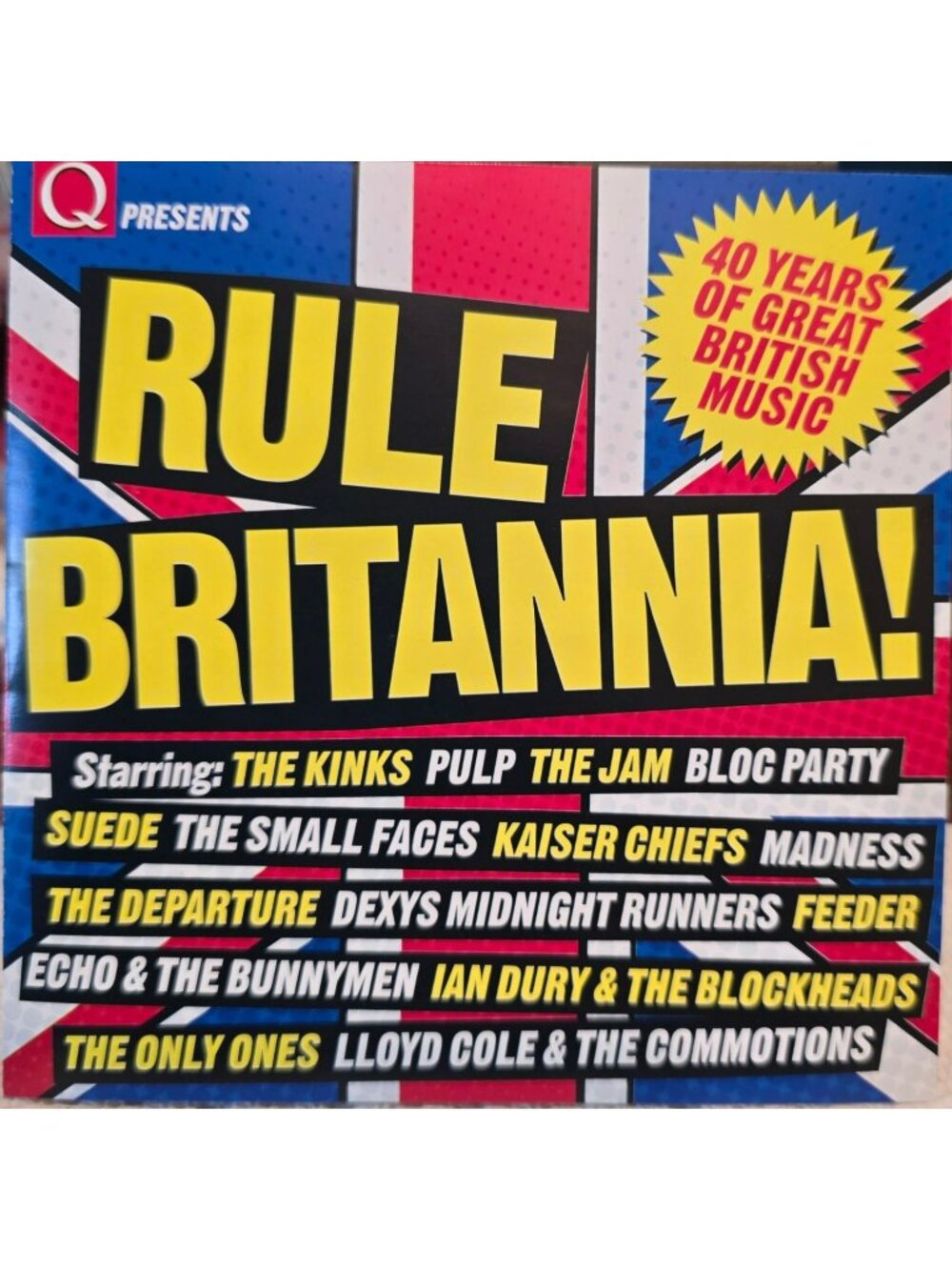 Rule Britannia! 40 Years Of Great British Music Featuring The Kinks Pulp 38100cd